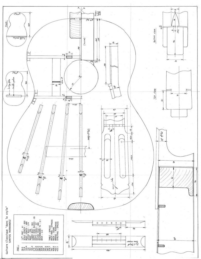 Guitar Plan Santos Hernandez20000