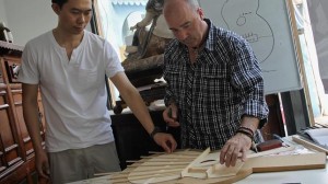 Juan Labella teaching in China