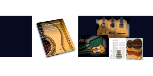 伟大的西班牙吉他制作家Vicente Arias 文森特·阿利亚斯 的又一部著作，由Orfeo古典吉他杂志编辑