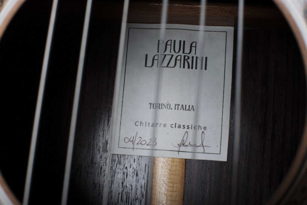 Paula Lazzarini 2023 classical guitar